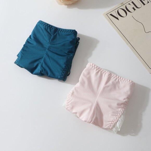 Sissy Pink Cotton Panties for Men, Crossdresser Panty with Bow, Set of 2 - Picture 10 of 12